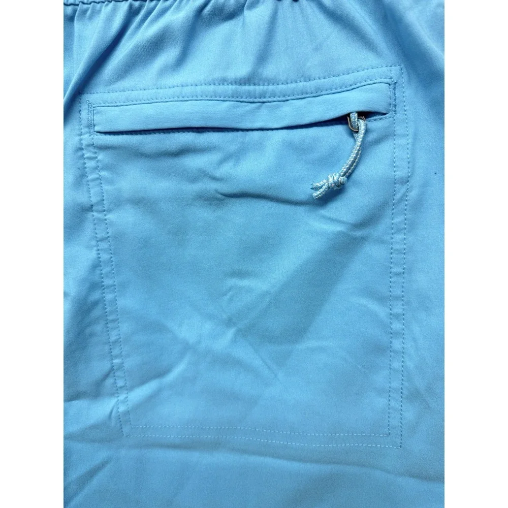The‎ North Face Mens Blue Outdoor Hike Shorts Medium Elastic Waist 7